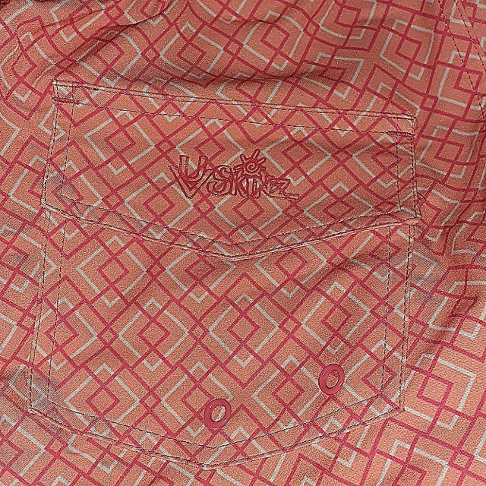 UV SKINZ PLAID BOARD SHORTS
